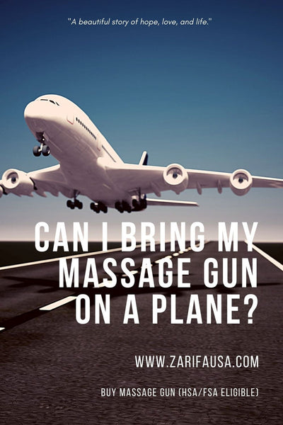 Can i Bring My Massage Gun On a Plane?